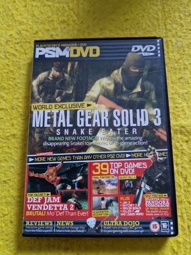 PSM2 DVD  PlayStation2 Ps2 Games Original