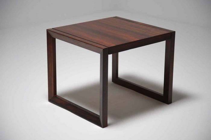 Vintage Danish Rosewood Lamp Table, 1960s