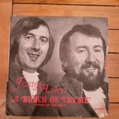 Foster and Allen, A Bunch of Thyme 7 inch vinyl single