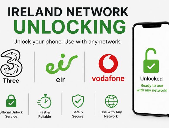 3 Three Eir Vodafone All iPhone Models 17 Pro Max Unlock Service Unlocking Ireland