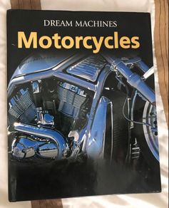 Dream machines motorbike hardback large A5 beautiful book from 1990
