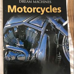 Dream machines motorbike hardback large A5 beautiful book from 1990