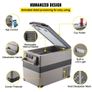 Portable Small Car Freezer 45L Mini Car Freezer Refrigerator 45W Car Fridge Cooler 12V Fridge Freezer AC/DC Portable Freezer Portable Vehicle Car Fridge For Home and Outdoor Use Image 4