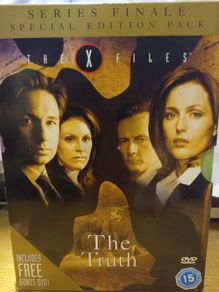 The X-files Season Finale 2 Dvd Boxset "the Truth" David Duchovny