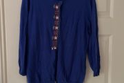 Nougat beaded cardigan