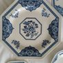21 Royal Staffordshire  Old Pekin Blue and White Plates Image 2