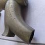 Antique French solid brass oak barrel tap or spigot Image 3