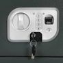 Digital Safe with Lock Dark grey 35 x 25 x 25 cm Steel Image 8