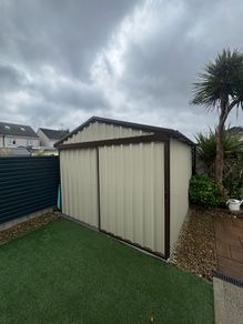Steeltech steel shed