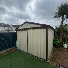 Steeltech steel shed