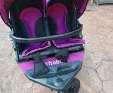 Out N about double buggy