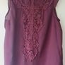 New Look Burgundy Top Image 4