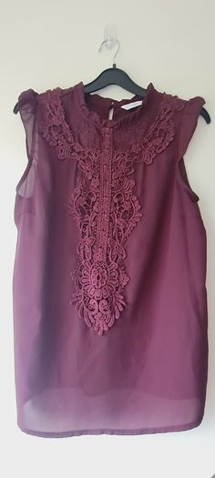 New Look Burgundy Top