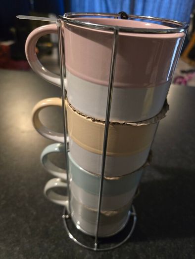 stack of cups