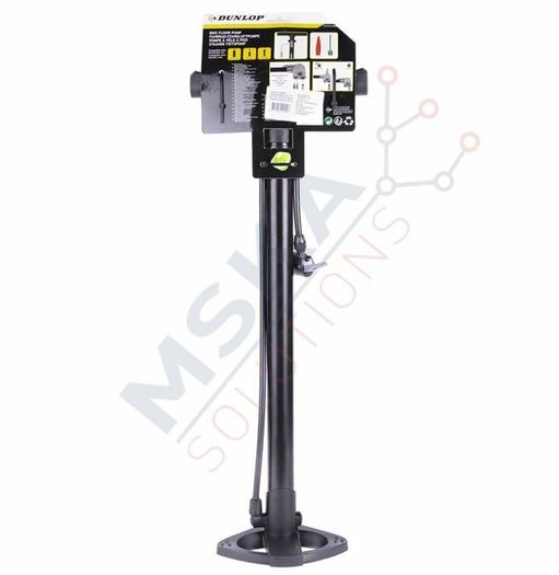 Dunlop Floor Bike Air Pump Stable Foot Car Football Inflatables 12Bar Presta UK