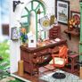 Dollhouse Miniature DIY Kit Mini Doll's House Girl's Gift Birthday Studio Model Image 4