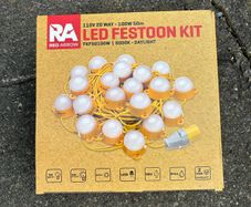 LED Festoon Kit 110v 50 metres