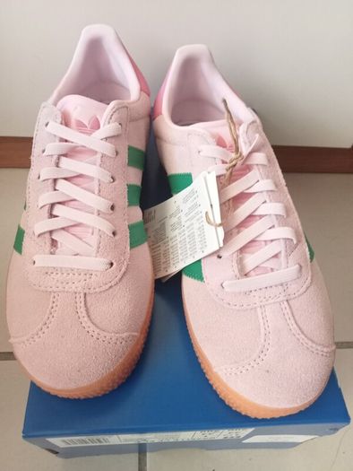Adidas Gazelle Pink Green New