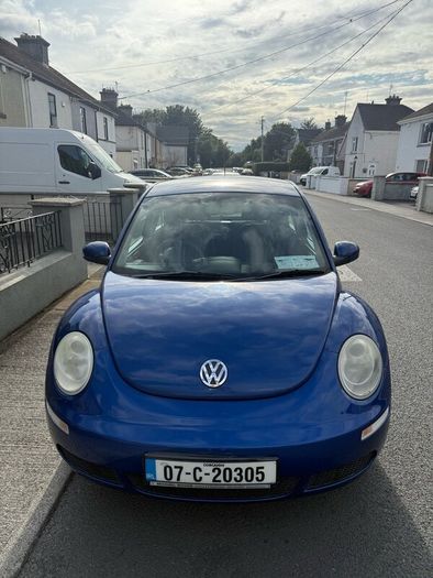 Blue Volkswagen Beetle