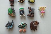 Brainrot croc charms
