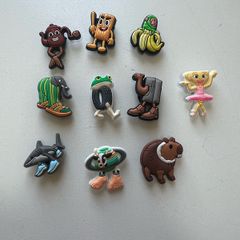 Brainrot croc charms