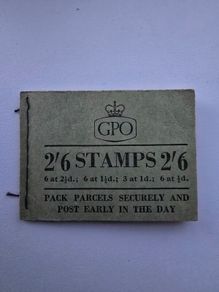 GPO British 2'6 set. 1956 stamps