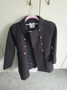 Black Next Girls Coat