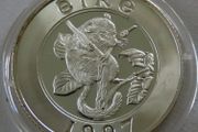 Rare Ireland Silver 25 Euro 1997 Proof Dormouse - Only 1000 mintage