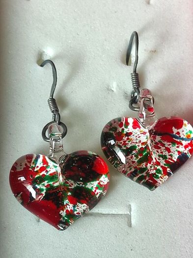 Heart earrings