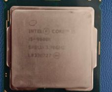 i5 9600k 3.7ghz oc 4.60ghz 6 cores