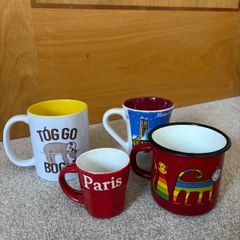 A collection 4 random Cups/ mugs