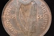 Ireland - 1933 - Half Penny - AU - KM.2 - [2419]