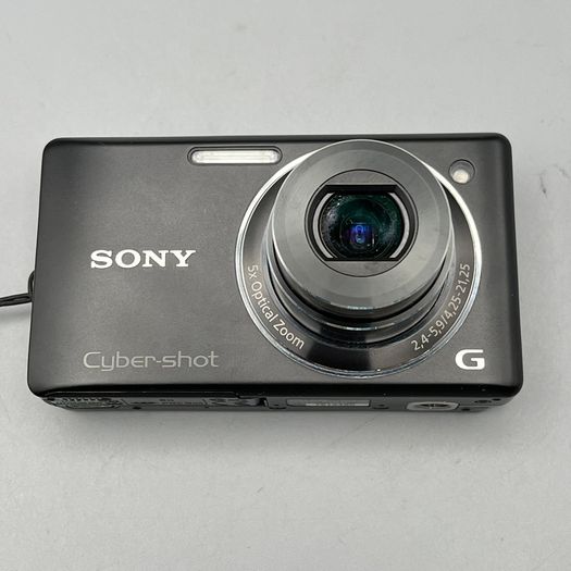 Sony DSC-W380 14.1MP Digital Camera Black Tested - Boxed - Full Kit