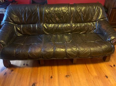 Vintage Leather Couches