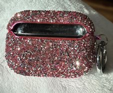 Airpods Pro 2 case in pink glitter - unused
