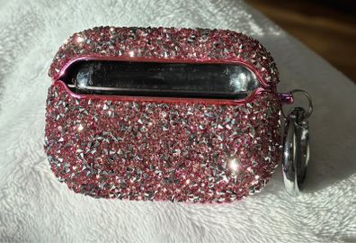 Airpods Pro 2 case in pink glitter - unused
