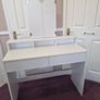 Vanity / Dressing Table / Makeup Table / Desk with Foldable Mirror Image 3