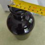 Vintage Black /  Smokey Gray vase bottel or Decortive item. Image 5