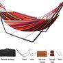 2 Seater Outdoor Hammock Swing Bed Garden Camping Image 5
