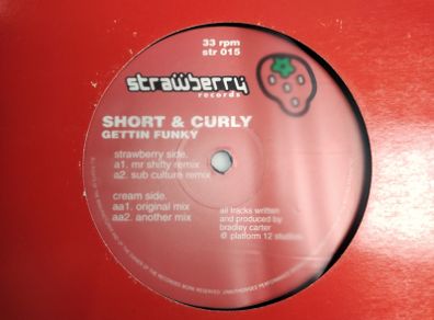 Short & Curly - Gettin Funky - Strawberry Records - SCARCE 90s Piano House Classic!