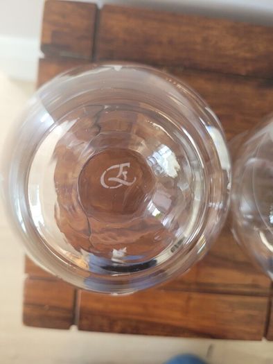 Eamon Glass Dublin - Set of 2 Hand-Cut Irish Vases
