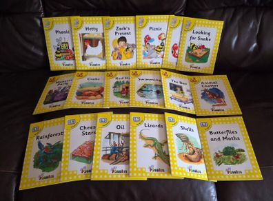 Jolly Phonics Level 2 Reader - 18 Books