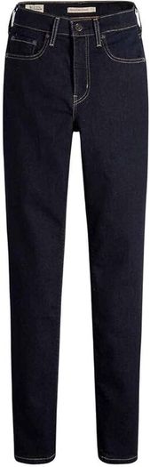 Levi's Women's 724 Jeans, High Rise Straight, Blue Wave Rinse, 31W / 30L, Size S - M