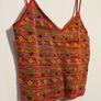 Zara Knit Jacquard Cactus Sunflower Tank Top Size S Image 3