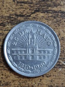 Argentina, 1 Peso 1960 Coin - free standard postage