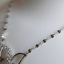 Vintage 925 Sterling Silver Butterfly Women's Pendant Necklace length 14" - 2g Image 6