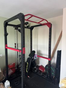 Squat Rack & Cable Machine