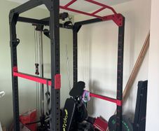 Squat Rack & Cable Machine