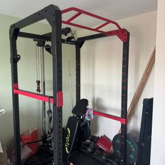 Squat Rack & Cable Machine