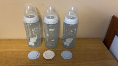 Various Nuk first choice bottle sets